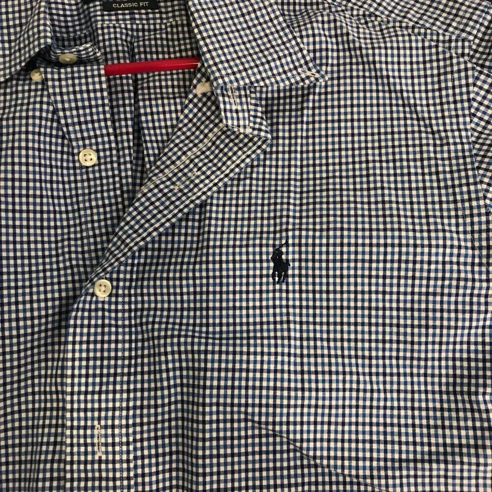 RALPH LAUREN MENS LONG SLEEVE SHIRT SIZE L - Picture 6 of 7